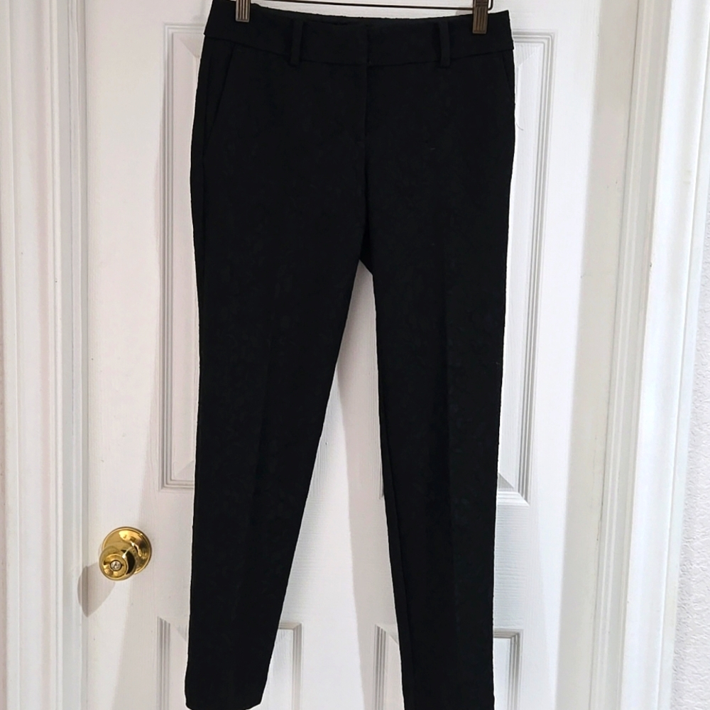 Ann Taylor Brocade Slacks 0P